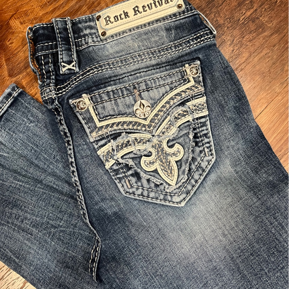 Rock Revival Yalen Mid Rise Skinny 27